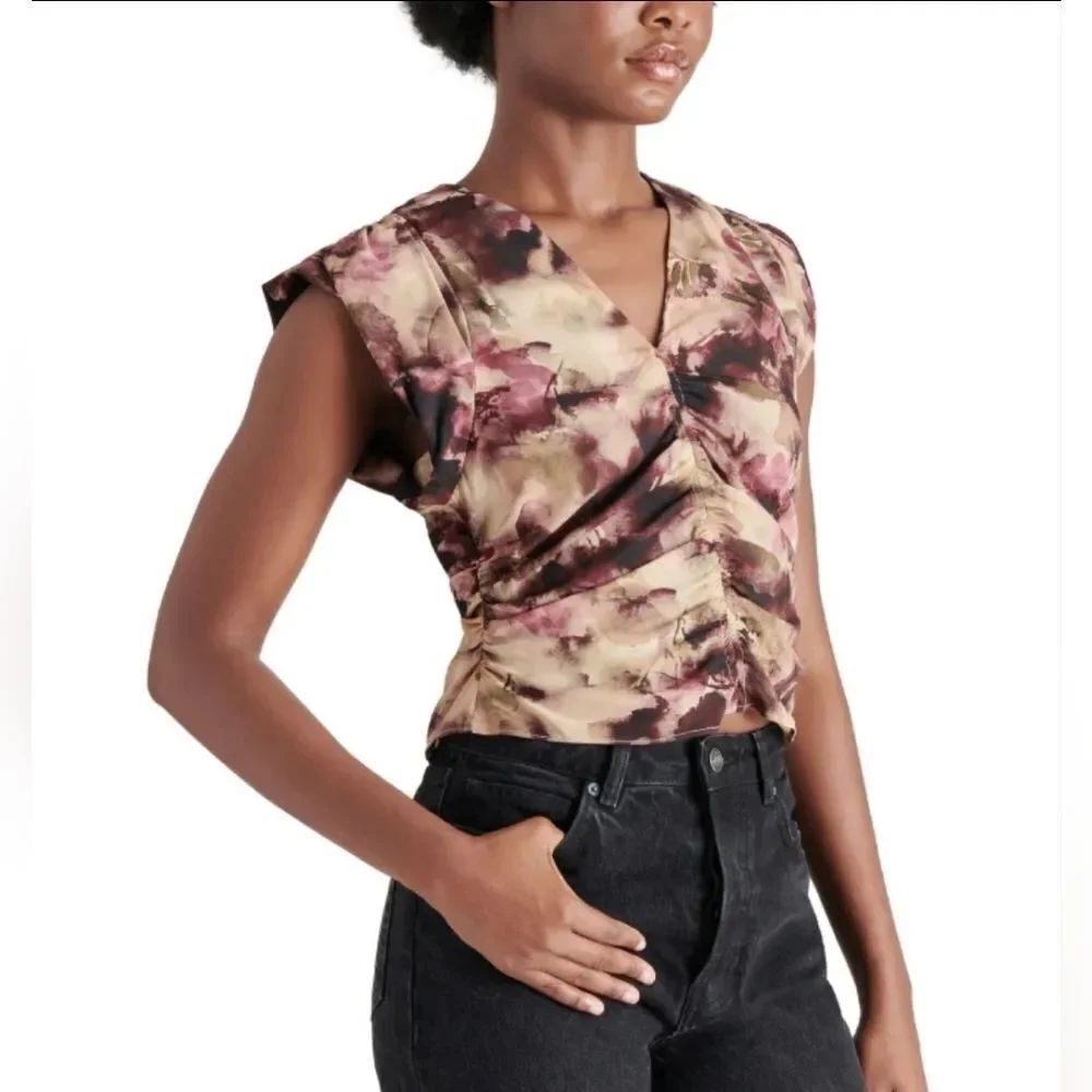 NWT Steve Madden Honey Top in Autumn Mauve Sz Med